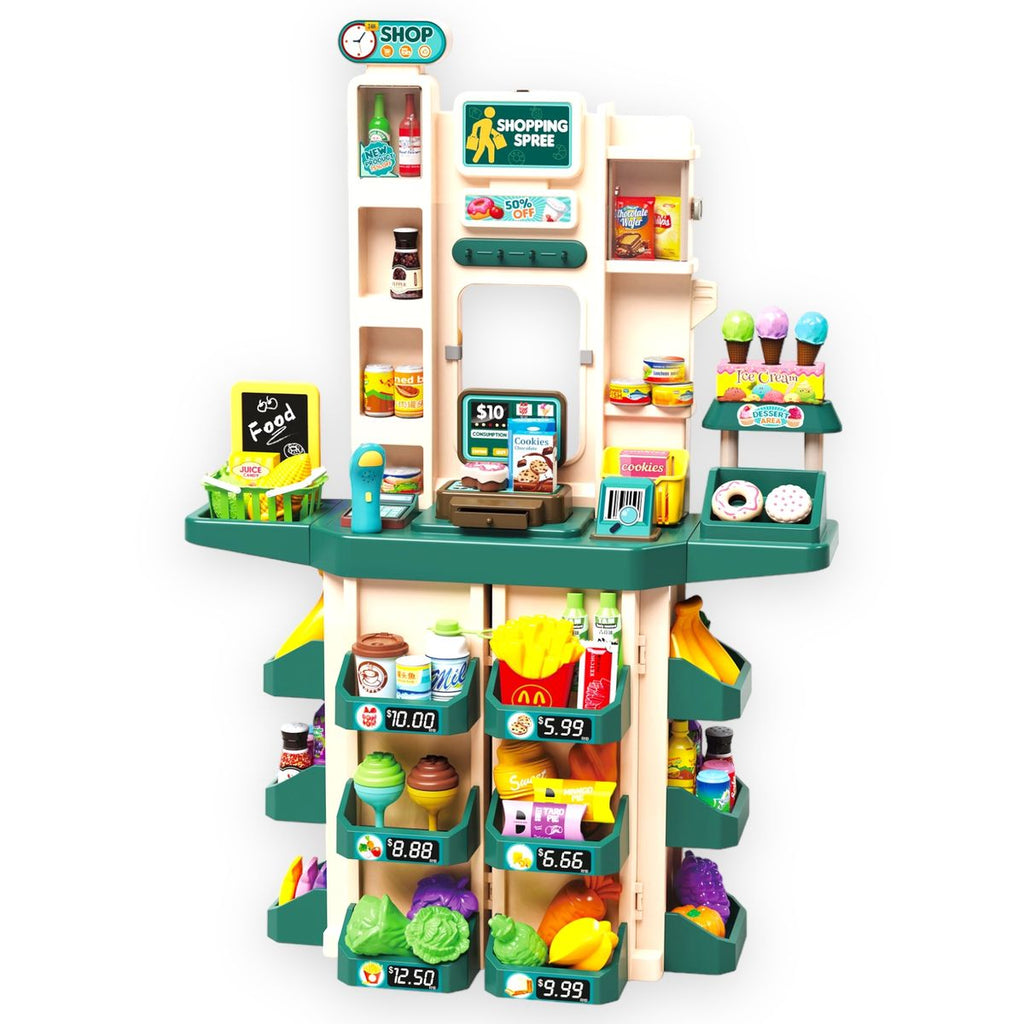 XL Multifunctional Kitchen and Supermarket Play Set Toy - Toys for Children
